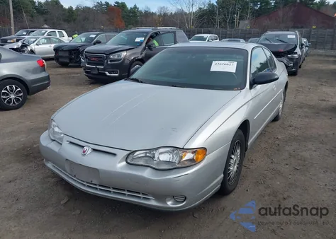 2001 Chevrolet Monte Carlo Ls from USA, damaged, VIN 2G1WW12E719359711